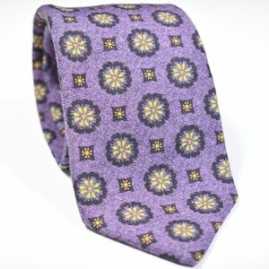 Robert Talbot | Wool floral print Estate tie